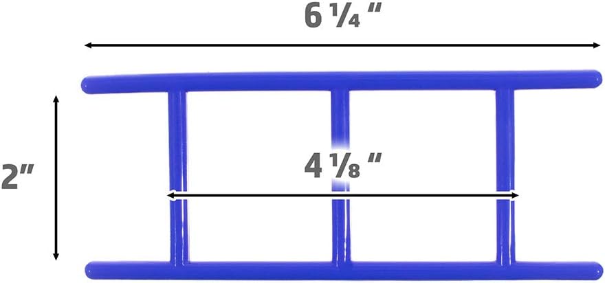 West Coast Paracord Plastic Ladder Winder Cord Storage Organizers (Black, 5 Pack)