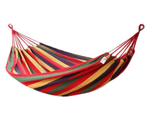 Double Cotton Hammock! Soft, Breathable, and Easy to Carry! Perfect for Relaxing by The Water, at The Park, or in Your Backyard!!! Indoors or Outdoors! Large Size! 2 Carabiners Included for Safety :