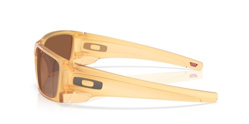 Oakley Men's OO9096 Fuel Cell Rectangular Sunglasses, Matte Transparent Light Curry/Prizm Tungsten, 60 mm