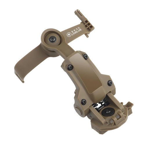 Bifrost Gear COM-RAC Gen 4 Tactical Helmet Rail Adapter Compatible with Comtac Headset (Black)