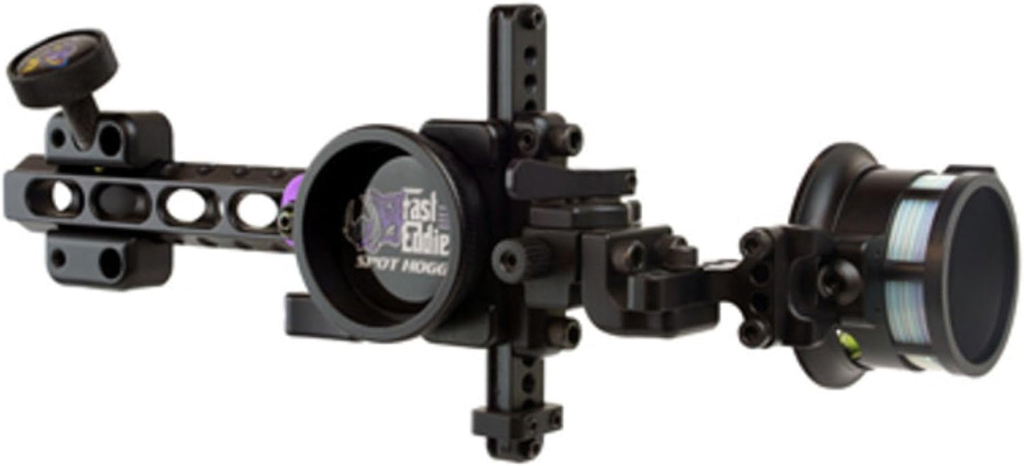 Spot Hogg Fast Eddie XL | Single Pin Bow Sight | Right/Left Handed | Pin Size .01/.019 | Made in The USA