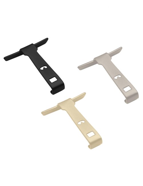 Replacement Wicket for Oakley Sutro Lite OO9463/Sutro Lite AF OO9463A/Sutro Lite Sweep OO9465 (Vented) Sunglasses - 3 Pairs(Black +Gold + Silver)