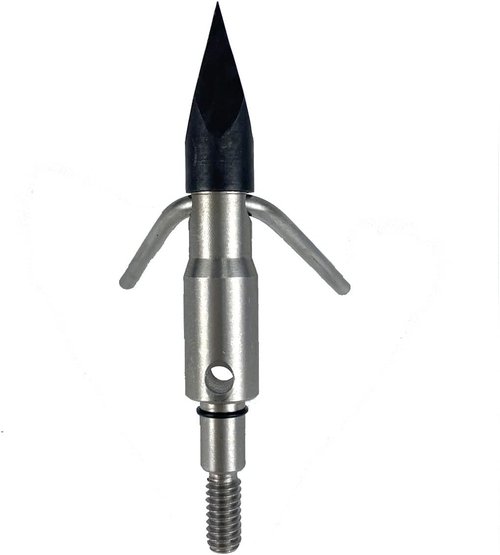 Fishing Arrow Heads Points Bowfishing Broadheads Bow Fish Tips 225 Grain Removeable Head Archery Hunting Screw Tips for Compound Bow,Crossbow and Recurve Bow (12pcs)
