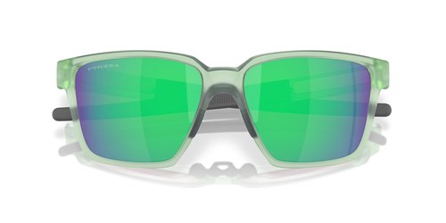 Oakley OO9430 Actuator Square Rectangular Sunglasses, Matte Transparent Jade/Prizm Jade, 57 mm