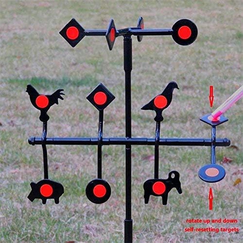 Spinner Targets Air Gun Targets Practice Filed Targets Indoor Airgun Targets for Shooting