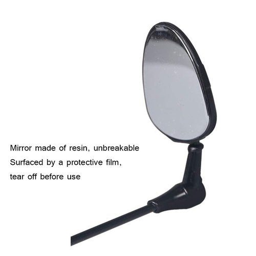 Generic Helmet Mirror 360° Adjustable Lightweight Helmet Rearview Mirror for Cycling Riding Motorcycle (As Shown), Generic5oqg83k1a9-43