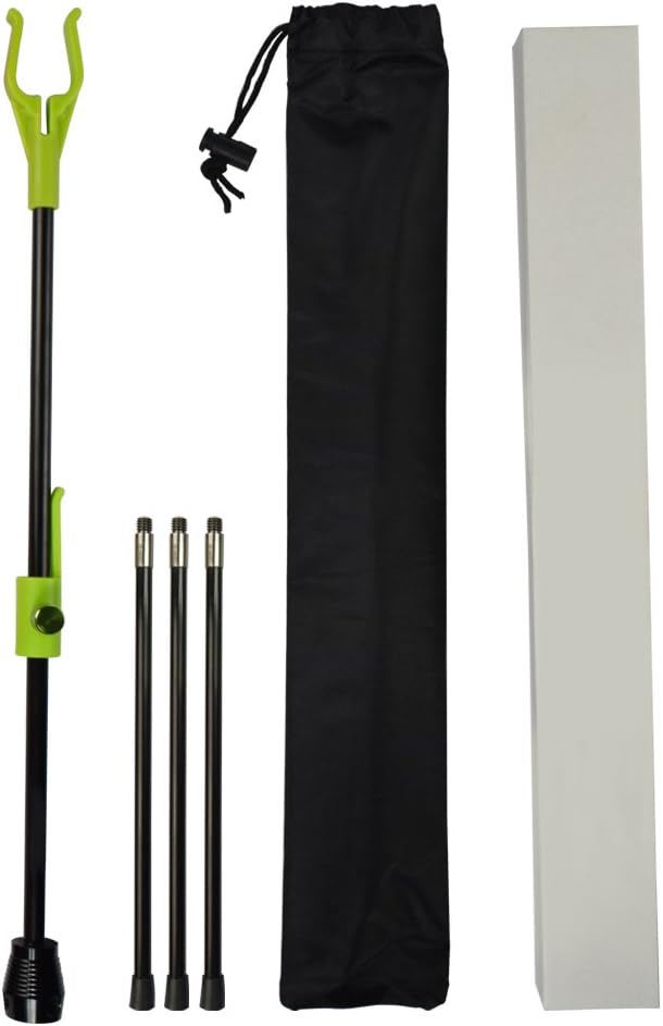 YLS Archery Bow Stand Recurve Bow Compound Bow Stand Rack Holder Legs 18.9" Height