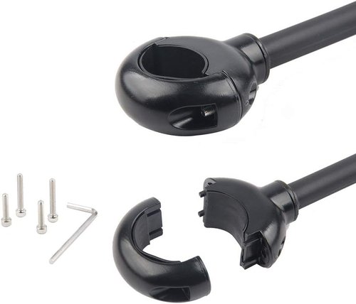 Bike Mirror Rotatable And Adjustable Wide Angle Rear View Shockproof Convex Mirror Universal For Bike Bicycle
