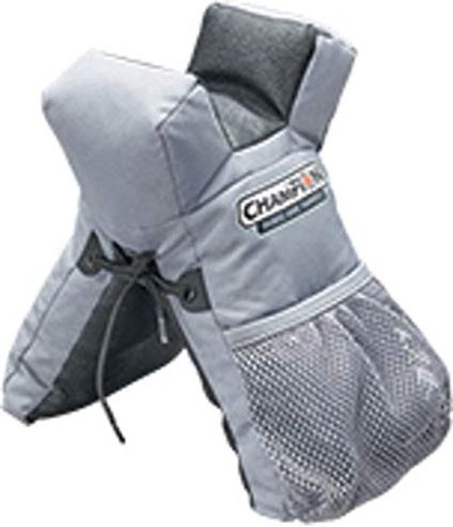 Champion Range and Target Rail Rider Shooting Bag Grey Front Bag, One Size