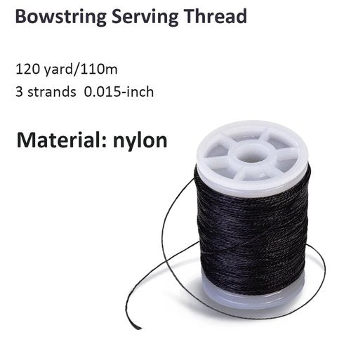Luoyer Archery Bowstring Separator and Bowstring Serving Thread Set Peep Sight Installer String Splitter Tool Archery Maintenance Accessories for Compound Bow Recurve Bow
