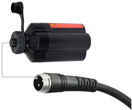 L-Shape Battery Power Cord for Daiwa Shimano Electric Fishing Reels (35Cm)