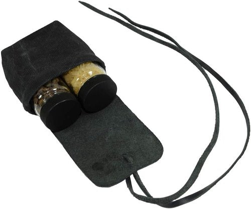 Hide & Drink, Waxed Canvas Foraging, Seasoning, Dressing & Medicine Pouch, Travel & Hiking Essentials Handmade