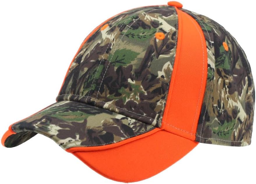 The Vintage Year Reflective High Visibility Piping Neon Polyester Twill Low Profile Structured Baseball Cap