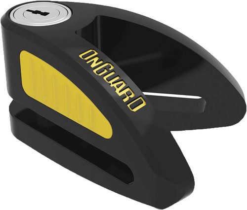Boxer Disc Lock by Onguard - Heavy-Duty Motorcycle Security Lock for Ultimate Protection