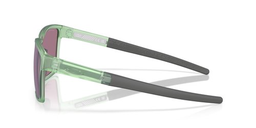 Oakley OO9430 Actuator Square Rectangular Sunglasses, Matte Transparent Jade/Prizm Jade, 57 mm