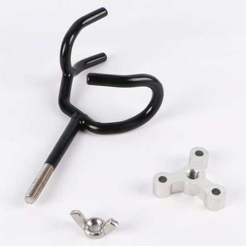 Sure Grip Steel Boat Rod Holder 20 Degree PVC Coated Steel Wire Fishing Pole Holder (8PCS)