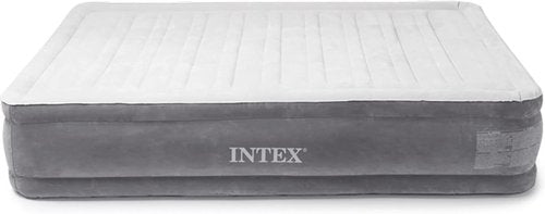 Intex Comfort Dura-Beam Airbed Internal Electric Pump Bed Height Elevated (2020 Model)