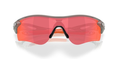 Oakley Men's OO9206 Radarlock Path Low Bridge Fit 0 Sunglasses, Matte Grey Ink/Prizm Trail Torch, 38 mm