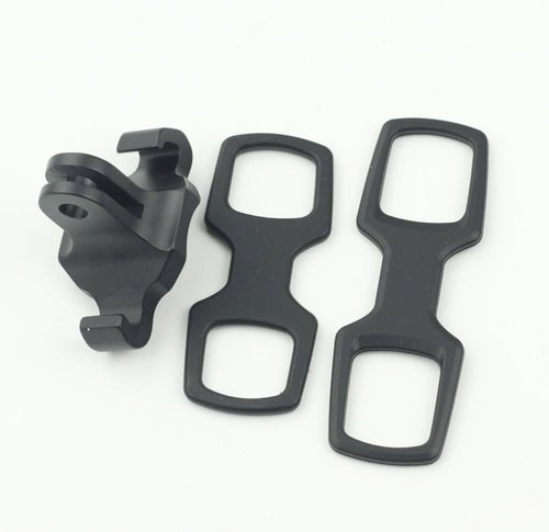 HA-GP002 Bike Light Mount Holder for Garmin Bryton Computer Mounnt & Gopro Adapter Cateye Alloy 6061-t6