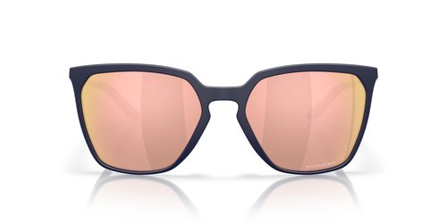 Oakley Women's OO9480 Sielo Square Rectangular Sunglasses, Mikaela Shiffrin Matte Navy/Prizm Rose Gold, 57 mm