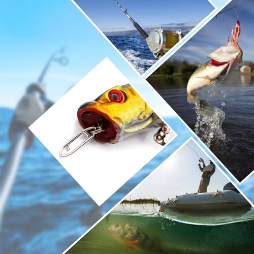 Natufish Power Fishing Clip - Fishing Speed Clips 50Pcs Stainless Steel Quick Change Connector,Link Split Rings Snaps for Lures Saltwater Size S# M# L# (Size S#)