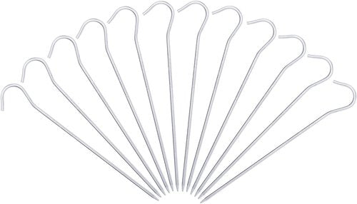 iBasingo Titanium Alloy Pegs Camping Tent Pegs Portable Elbow Grass Nail Tent Hardware