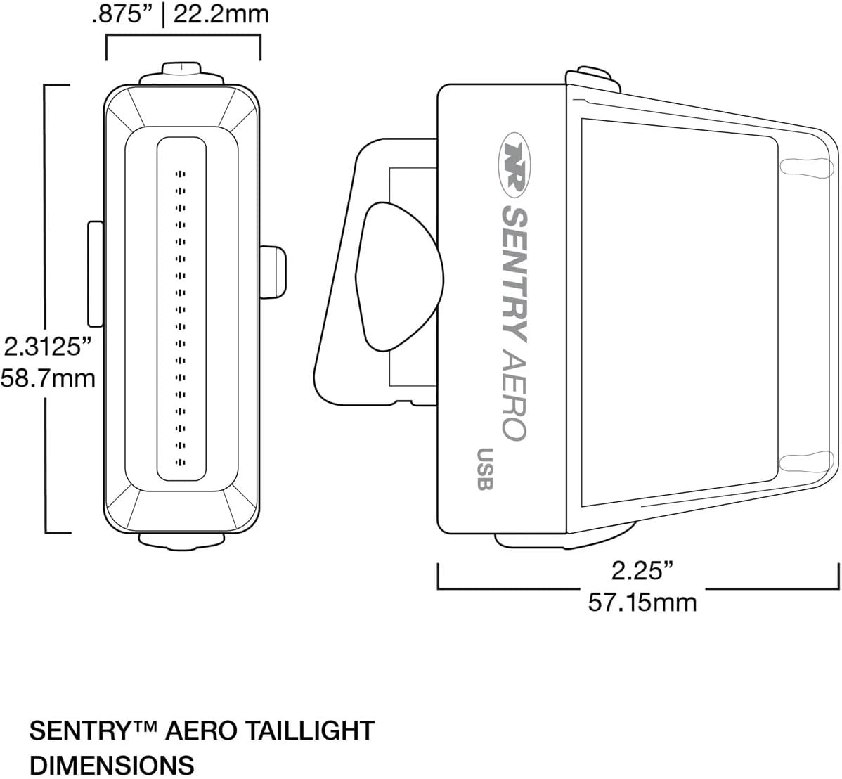 NiteRider Sentry Aero 260 Taillight