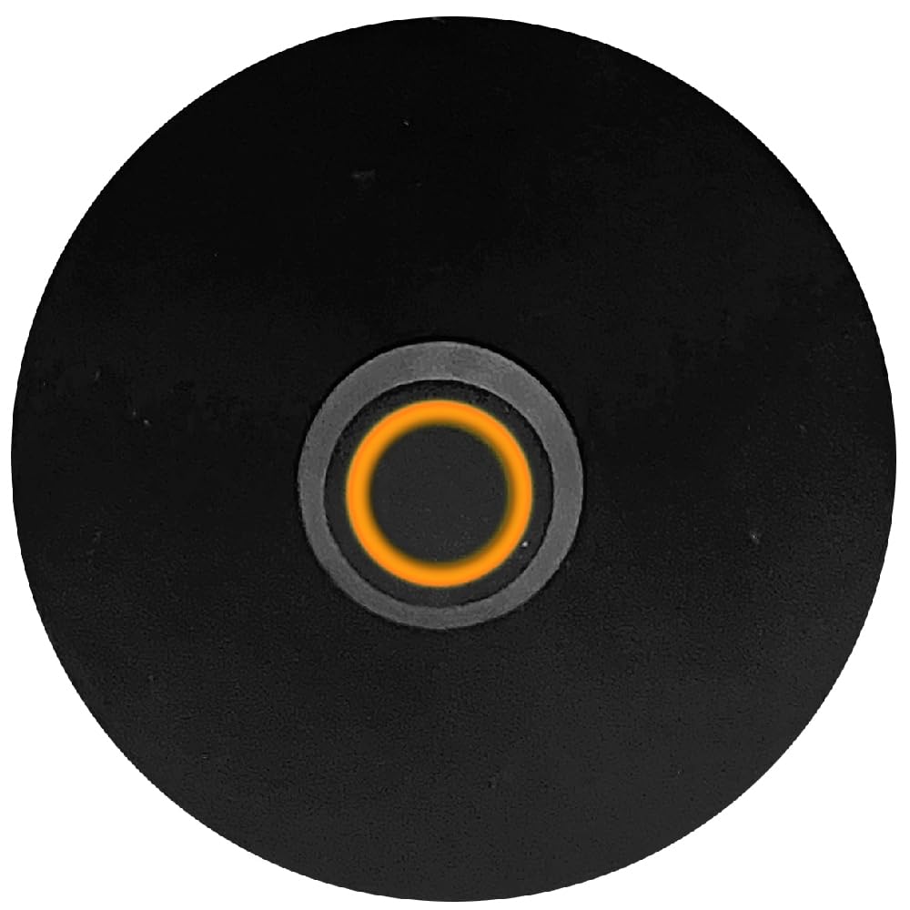 Newhouse Hardware Rectangular Lighted Wired Metal Doorbell Button in Black BT6BL, for Doorbell Chime, Buzzer, or Ringer, Door Bell Button Only, Buzzer Button with LED Button Light