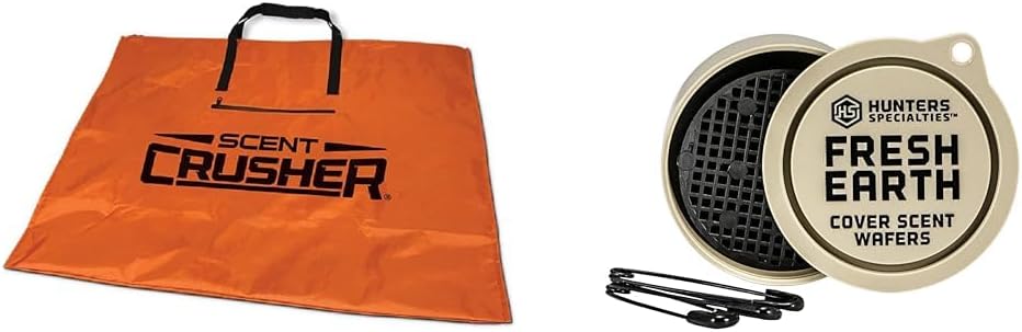 Scent Crusher Multi-Use Scent Free Tote Bag, Waterproof Zippers, Water Resistant, Extra Large 33" x 24"