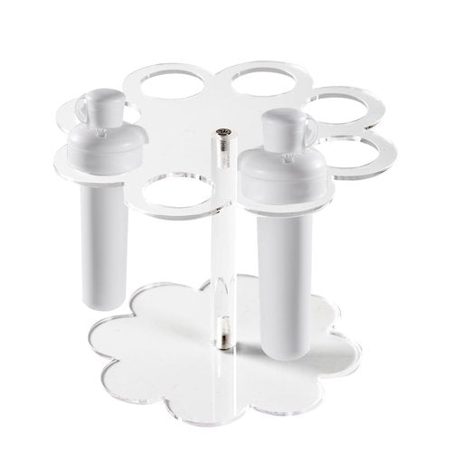 GTUDOR Flavor Cartridge Holder Compatible with Cirkul, Acrylic Flavor Cartridge Storage Rack Organizer, Round Support Stand Organizer Cartridge