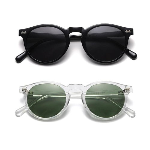 SJBNCai Retro Round Sunglasses for Women Men Polarized Vintage Style Round Sunglasses UV Protection Eyewear Outdoor