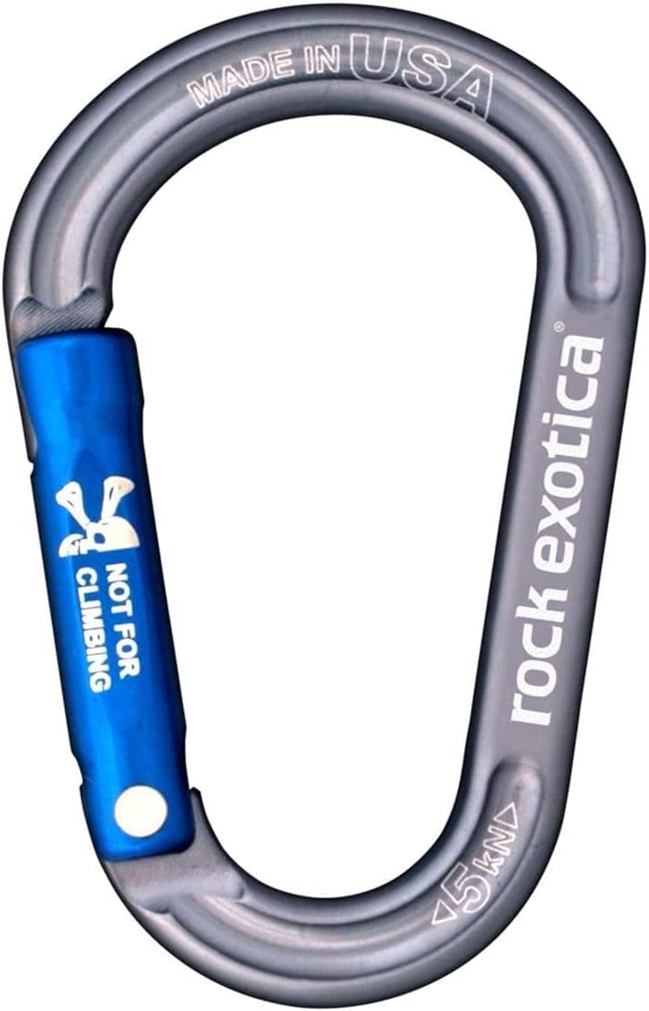 RockX Accessory Carabiner - Lightweight 5kN Aluminum Carabiner for Gear, Tools, and Accessories – Made in The USA