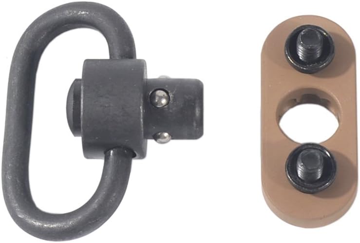 QD Swivel Mount 1.25 inch Push Button with Adaptor Base for Keymod Rail