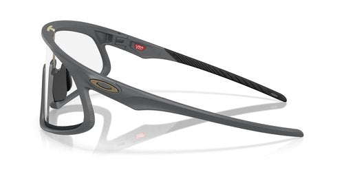 Oakley OO9484D RSLV Polarized Rectangular Sunglasses, Matte Carbon/Photochromic, 49 mm