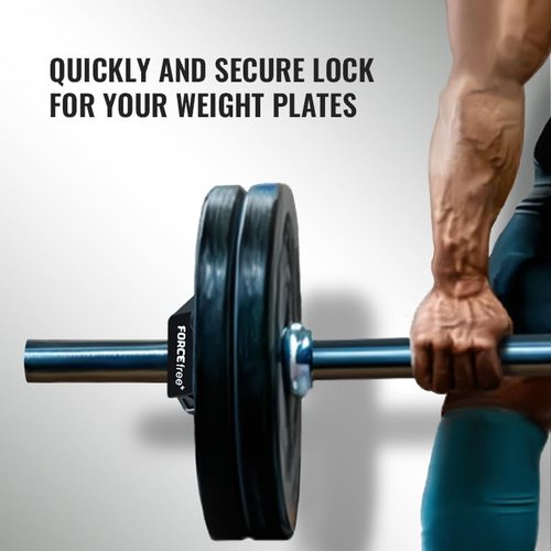 Barbell Clips Olympic Clamps Barbell Collars Weight Clips for Bars Home Gym Accessories for Secure Weightlifting & Powerlifting Quick Release Locking 2 Inch Barbell for Strength Training (Magnet)