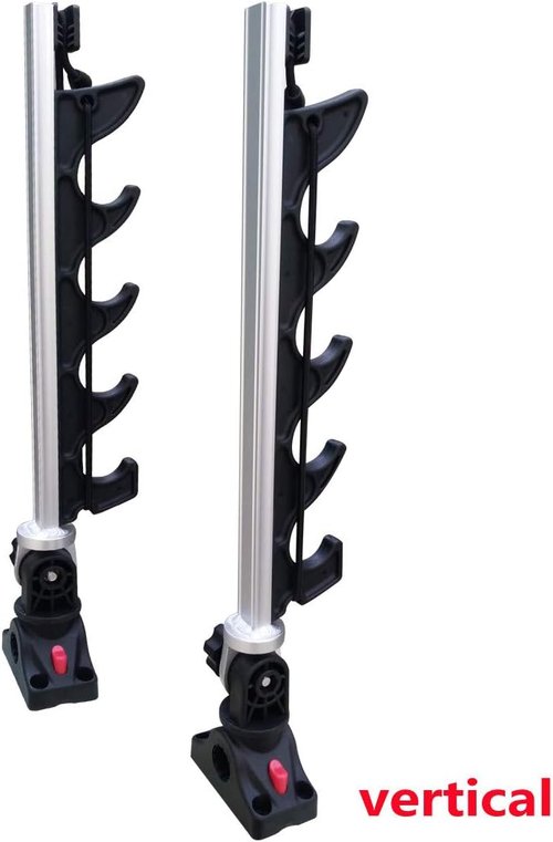 Brocraft Crappie Rod Holder/Transport Rack/Boat Rod Storage System
