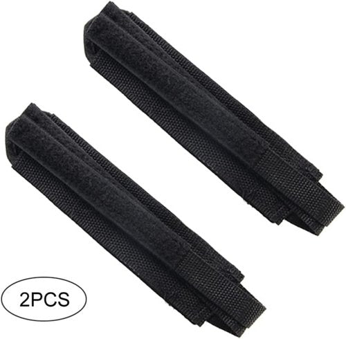 2Pcs Black Beam Strap Pedal Straps Cycling Bike Foot Pedal Straps Toe Clips Straps Tape Cycling Parts and Components for Fixed Gear Bike,Sports and Outdoors