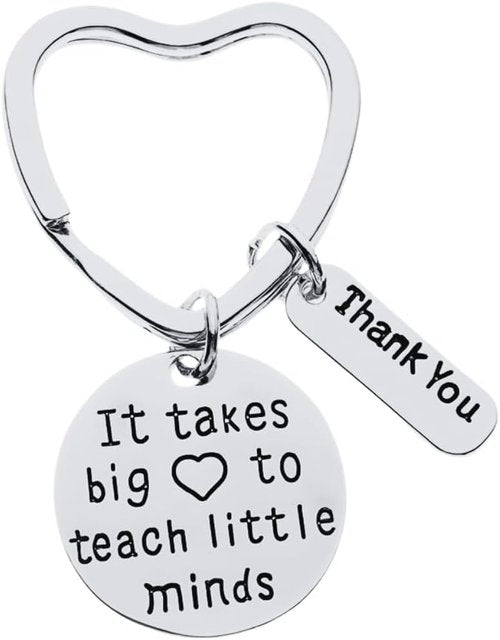 Infinity Collection Teacher Keychain - Inon Tarnished Jewelry for Teacher Appreciation Gift