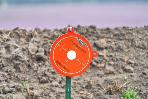 Champion AR500 3/8" Gong 4" Round,Orange