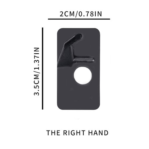 XENVOXI Arrow Rest for Recurve Bow Archery Table Archery Museum Shooting Outdoor Training Arrow Seat with Adhesive Backing Reverse Bow Archery