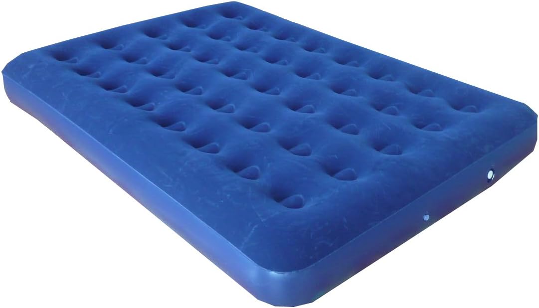 Zaltana Double Size Air Mattress with Double Action Hand Pump Combo (AMD+AP3)