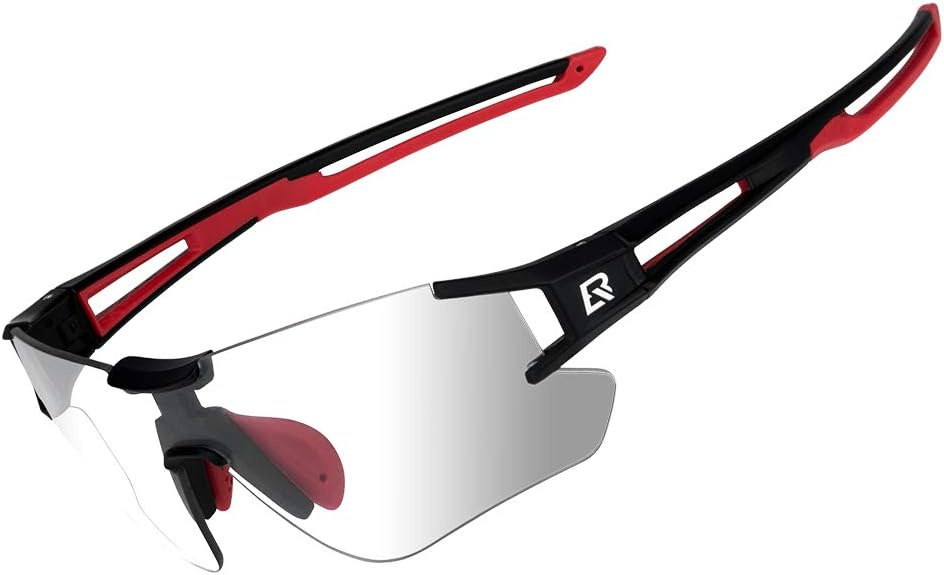 ROCKBROS Cycling Sunglasses Photochromic Bike Glasses for Men Women Sports Goggles UV Protection
