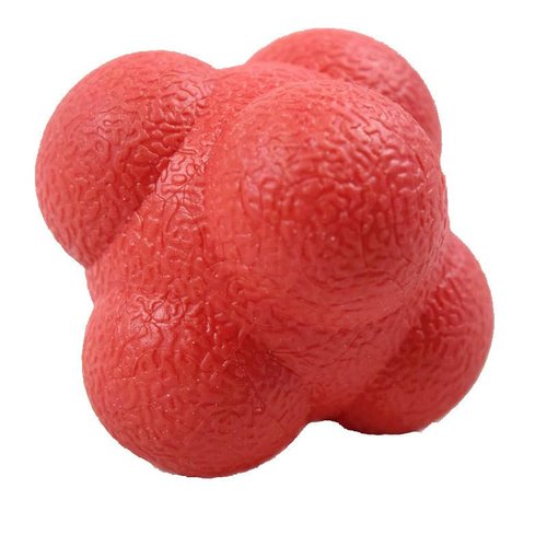 ROLUXENTIA Reaction Balls 4 Pack, 2.8 Inch - Baseball Handball Reflex Training Equipment, Hand-Eye Coordination, Speed Reflex Trainer for Agility Games and Garden Family Gatherings