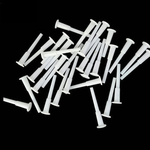 10Pcs White Exercise Ball Plug Yoga Replacement Kit Air Stopper Plug Pin Adapter for Jump Ball Sport for Fitness Yoga Ball，Easy Installation and Use Exercise Balls and Accessories Sports and Outdoors