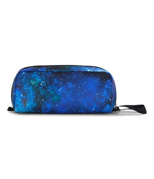 JanSport Perfect Pouch – Accordion Opening, Single Compartment with 3 Dividers, Small Internal Pocket, Cyberspace Galaxy
