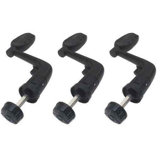 HAJXZH 3PCS Fishing Reel Handle Plastic Fishing Spinning Reel Handle Grip Replacement Black Universal Reels Accessories for Most Fishing Reels