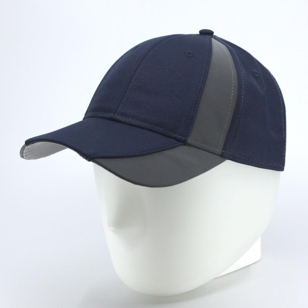 The Vintage Year Reflective High Visibility Piping Neon Polyester Twill Low Profile Structured Baseball Cap