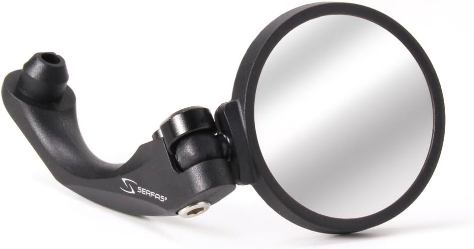 Serfas MR-1 62mm Stainless Lens Bicycle Handlebar Mirror