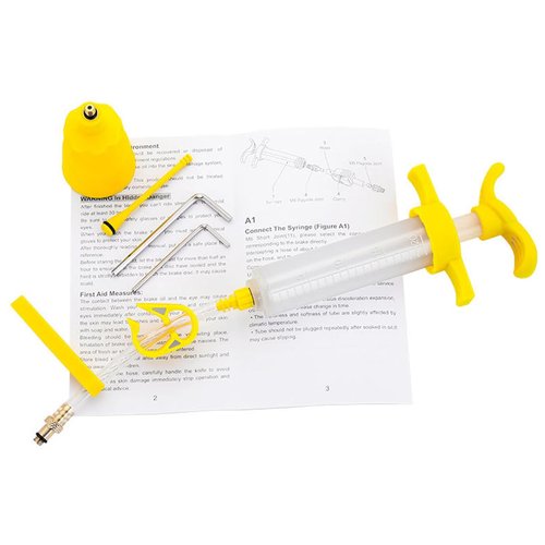 HOUSON Bicycle Oil Bleeding Kit Tool, Hydraulic Disc Brakes Service Kit - Oil Filling Connection for L-TWOO Disc Brakes