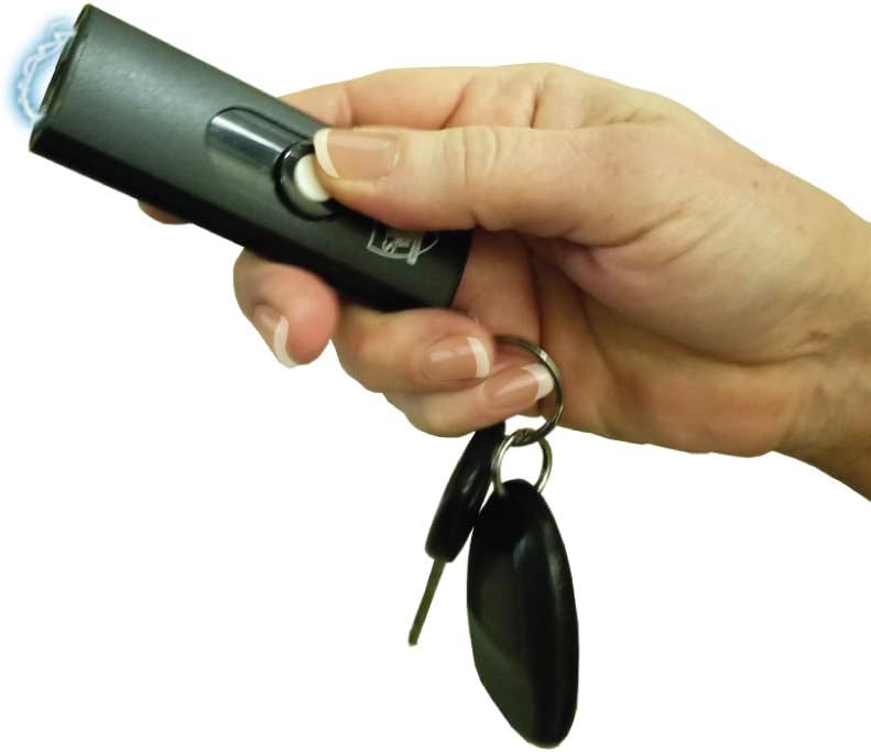 Streetwise Mini Keychain Stun Gun 22,000,000 Volts (Small Size, BIG Power) BLACK